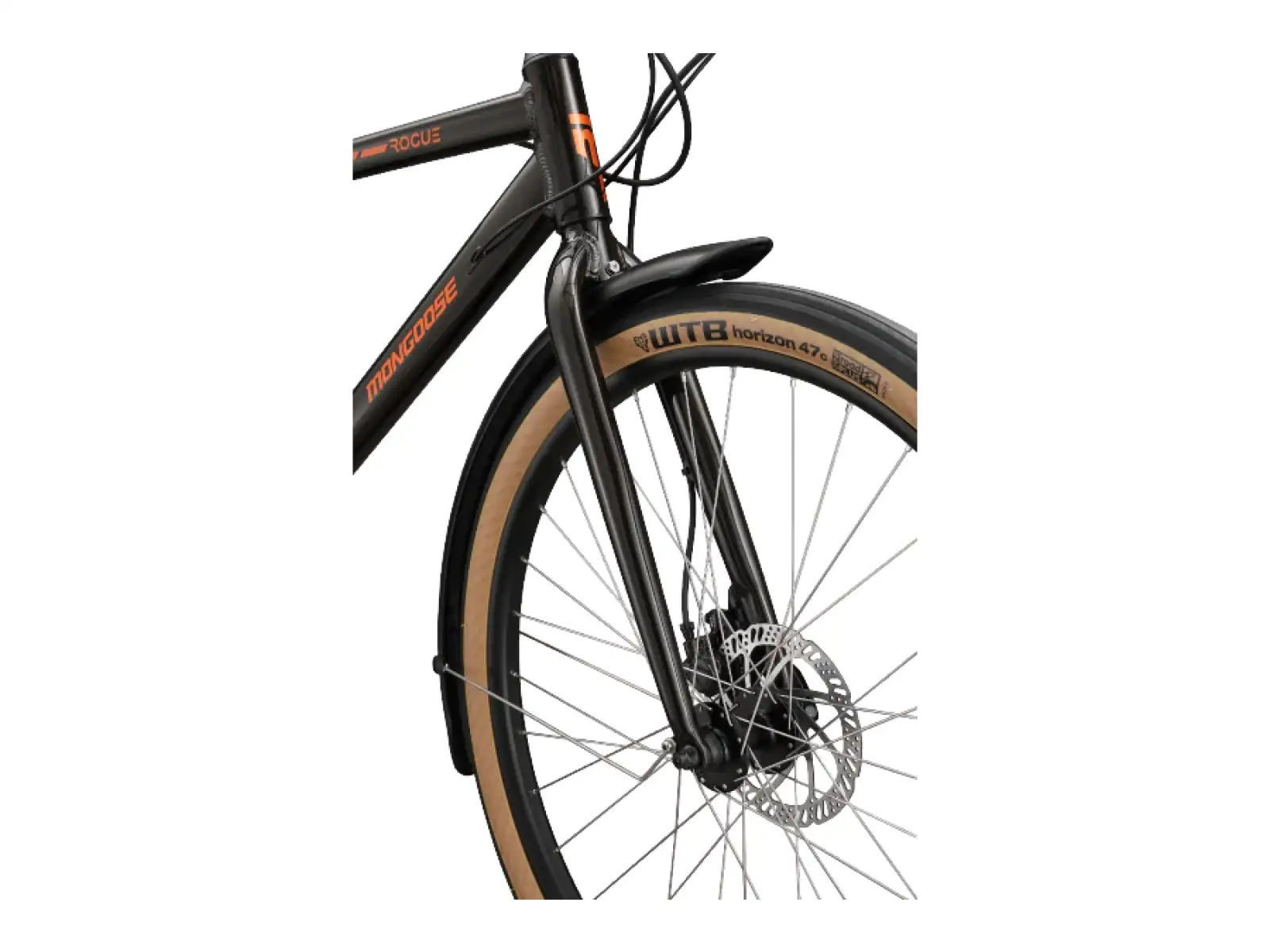 Trekingový bicykel Mongoose Rogue BLK