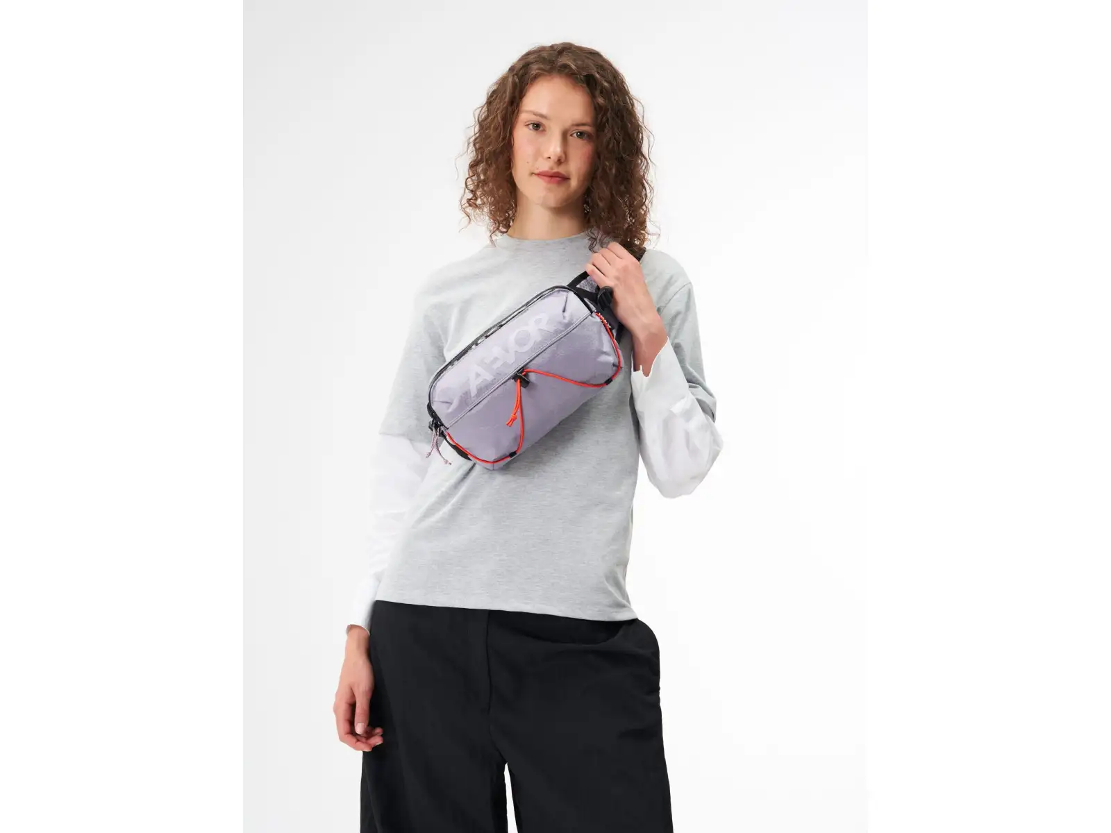 Aevor taštička přes rameno/ledvinka/cyklo řídítka AEVOR Bar Bag PROOF LAVENDER