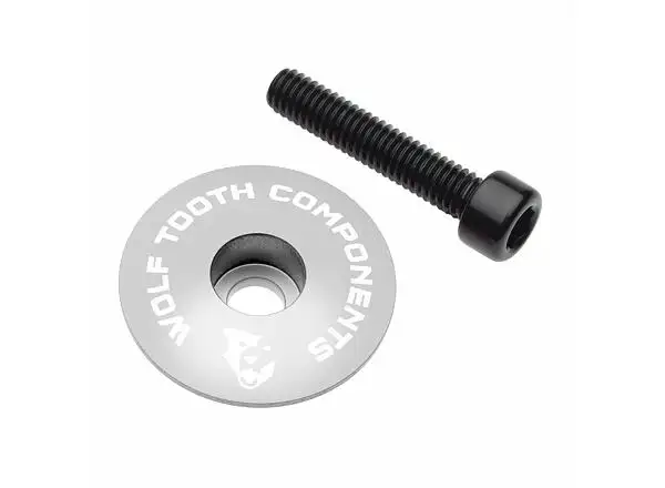 Wolf Tooth Ultralight viečko hlavového zloženia Silver
