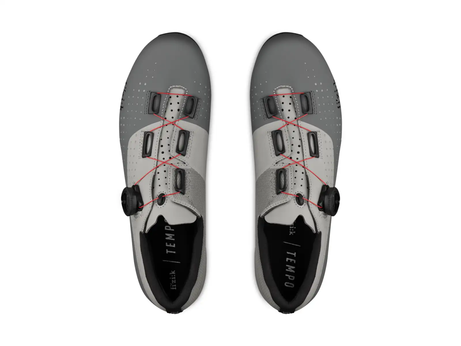 Fizik Tempo Overcurve R4 cestné pánske tretry Grey/Red