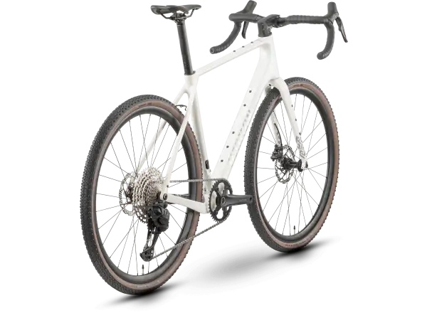 Raymon Soreno Pro 700 GRX715 Di2 gravel bicykel White Sparkle