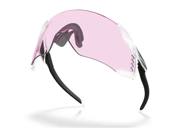 Oakley Velo Kato cyklistické okuliare Matte Clear/Prizm Low Light