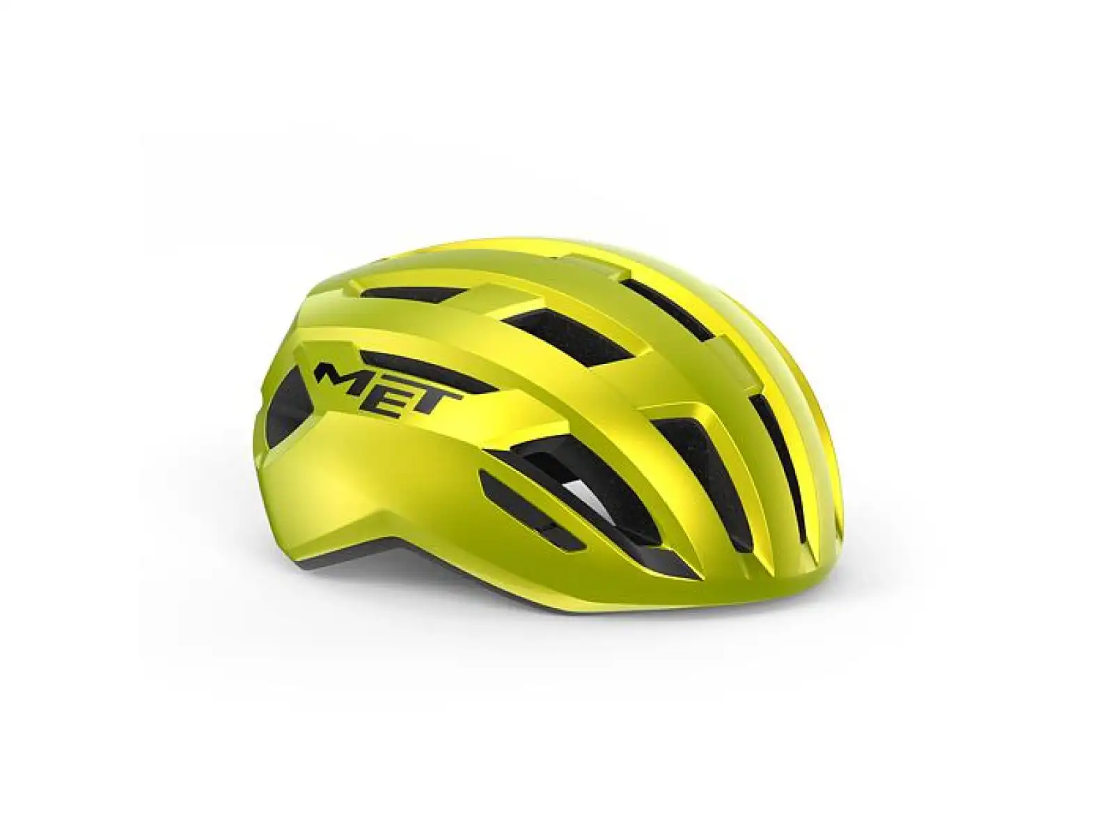 MET Vinci MIPS prilba Lime Yellow Metallic/Glossy