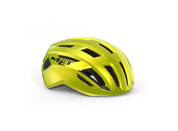 MET Vinci MIPS prilba Lime Yellow Metallic/Glossy