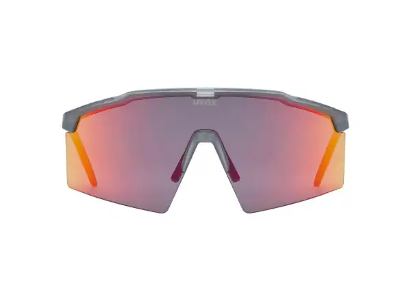 Uvex Flowline slnečné okuliare Smoke Matt/Mirror Red