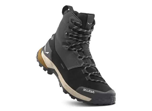 Salewa Puez Winter Mid PTX pánske topánky Black / Black