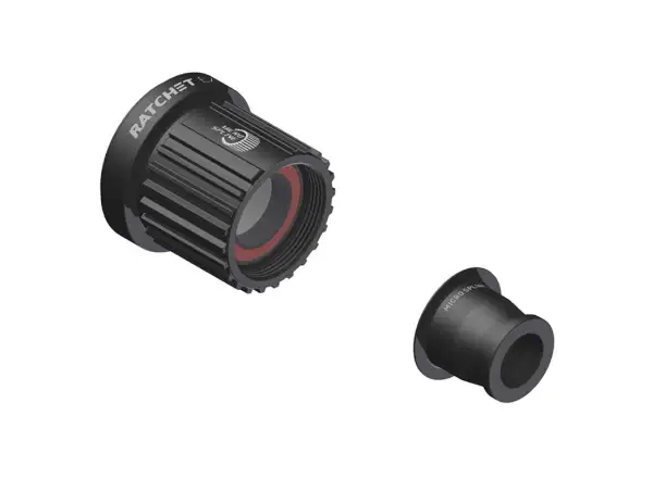 DT Swiss náhradný orech Shimano Microspline ROAD 12sp alu rotor + koncovka 12mm