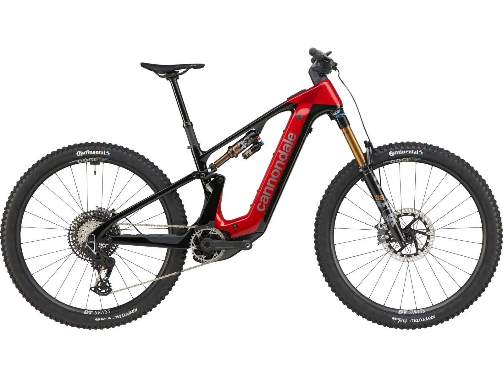 Cannondale Moterra Carbon 1 celoodpružený elektrobicykel Metallic Red