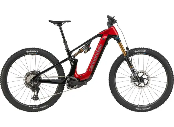 Cannondale Moterra Carbon 1 celoodpružený elektrobicykel Metallic Red