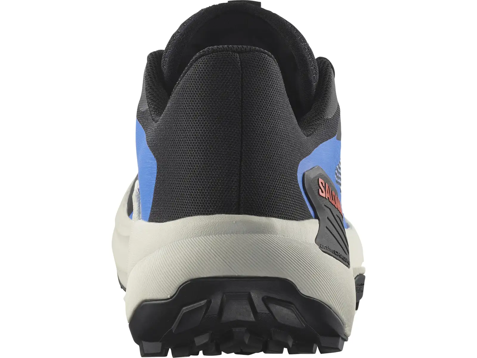Salomon Genesis pánska bežecká obuv Black/French Blue/Cherry Tomato