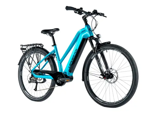 Leader Fox Denver 28 dámsky trekingový elektrobicykel modrá