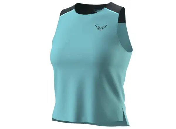 Dynafit Sky Crop Top Dámske tričko bez rukávov Marine Blue