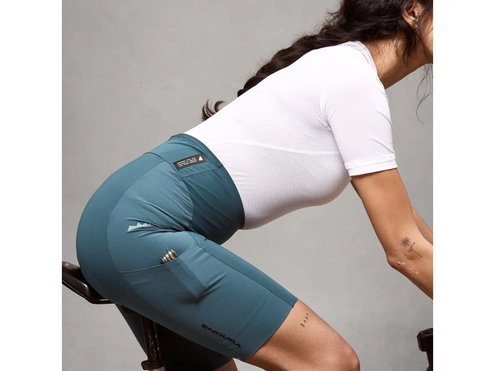Endura Wms Alltrack Ride Waist dámske kraťasy Teal