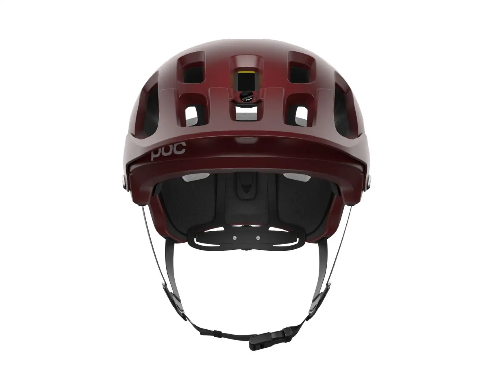 POC Tectal Race MIPS prilba Garnet Red/Hydrogen White Matt