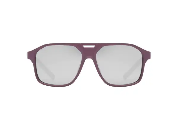 Uvex detské športové okuliare Cosmic Cranberry - Grey Matt/Mir. Silver