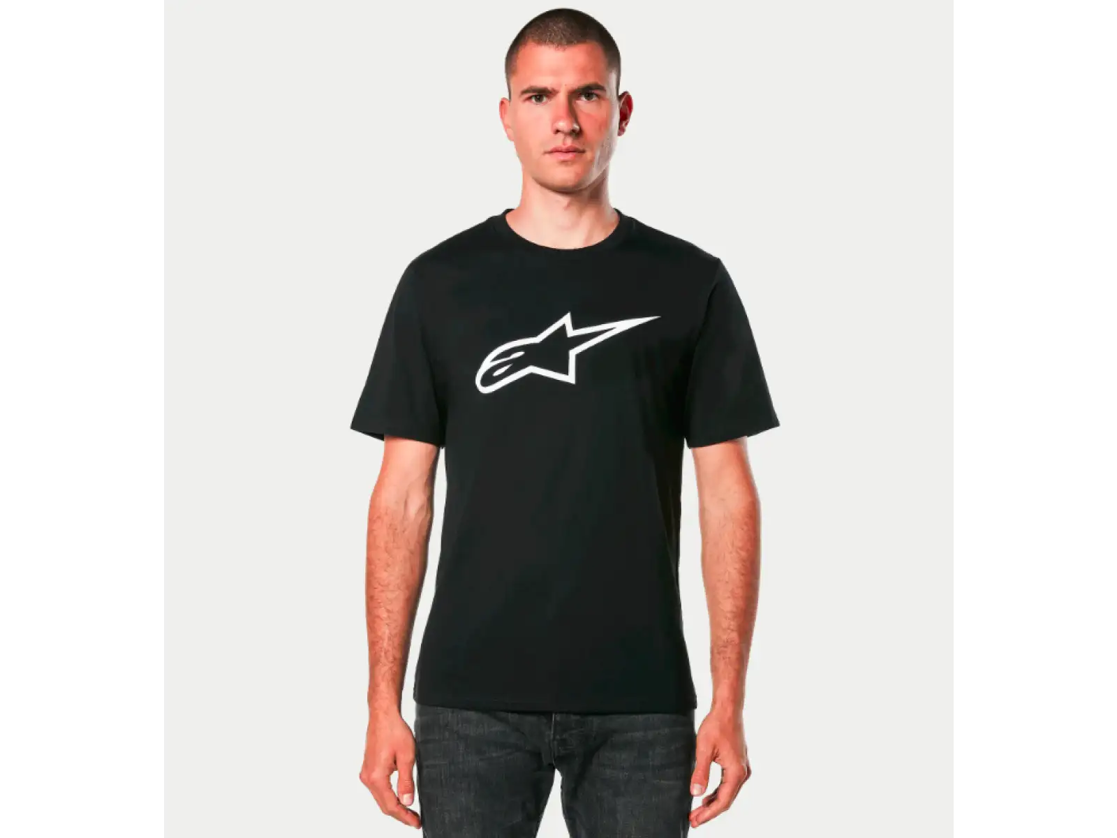 Alpinestars 2.0 CSF pánske tričko krátky rukáv Black/White