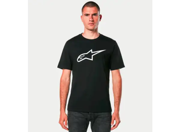Alpinestars 2.0 CSF pánske tričko krátky rukáv Black/White