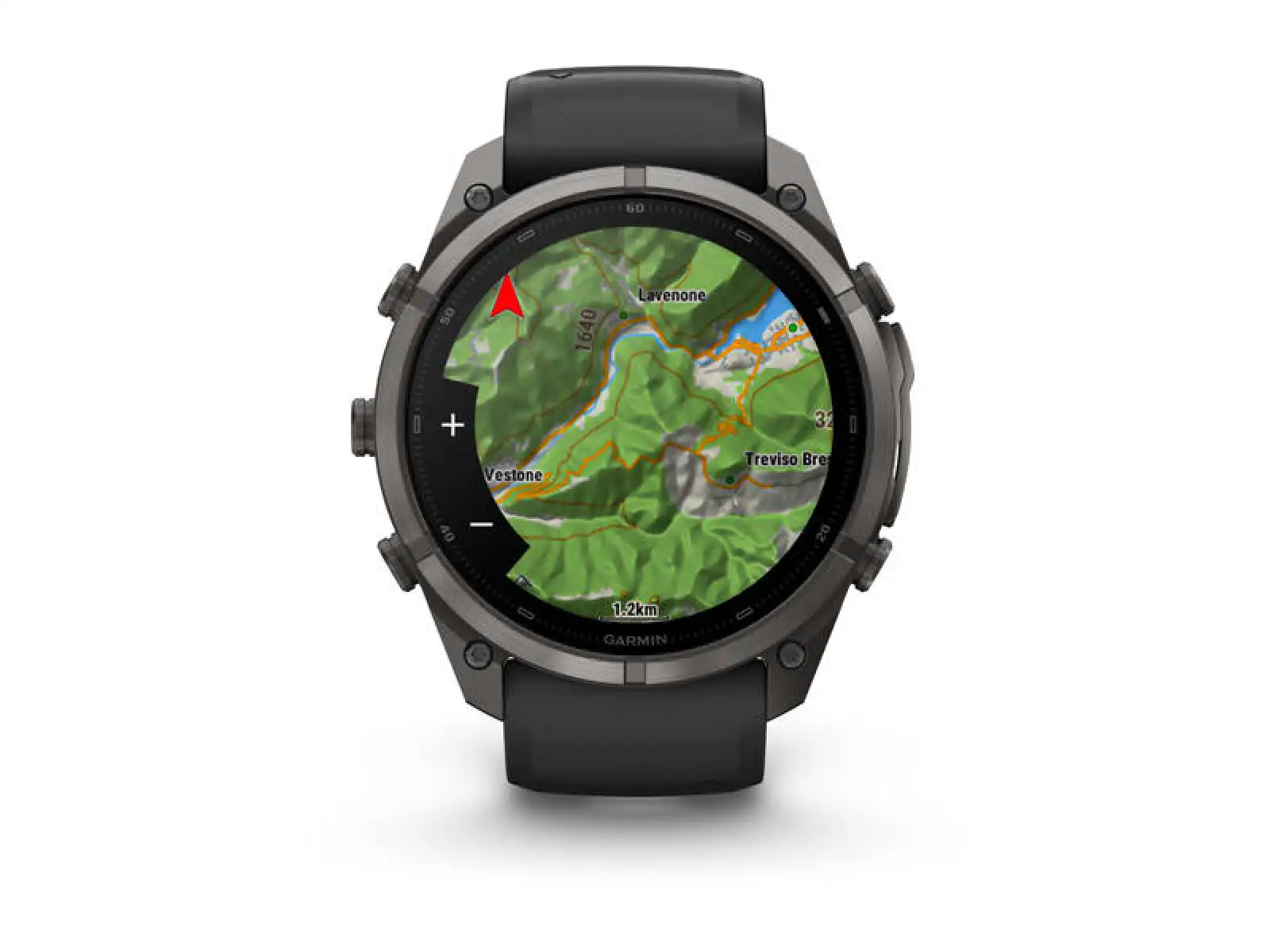 Garmin Fénix 9 Pro inReach 47 mm inteligentné hodinky Carbon gray DLC Titanium Black/Pebble gray