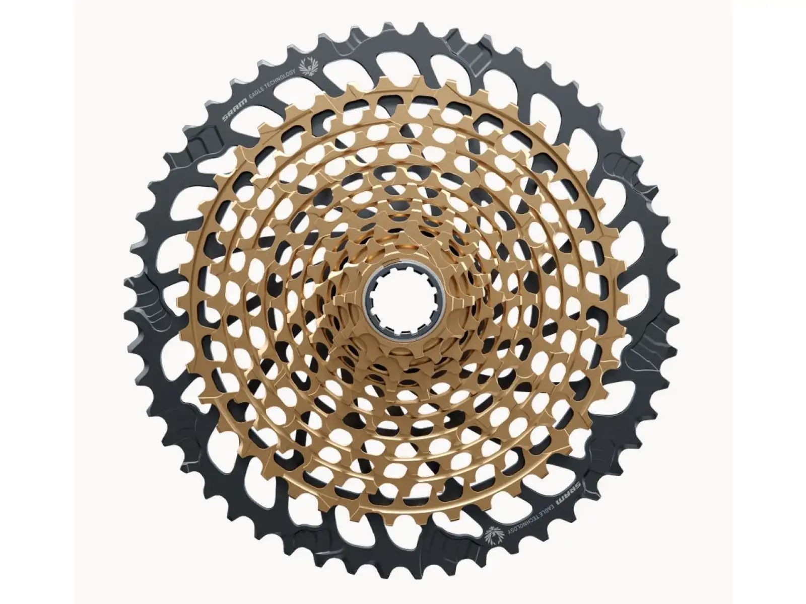 Sram XX1 Eagle XG-1299 12 sp. kazeta 10-52 zubov Gold