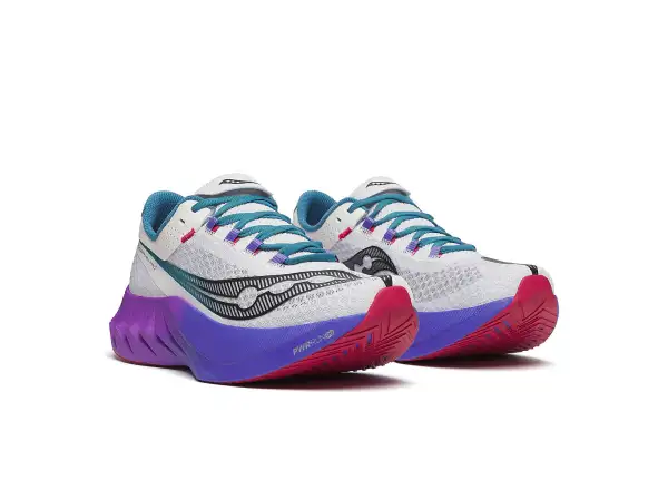Saucony Endorphin Pro 4 Galaxy pánska bežecká obuv White/Shadow