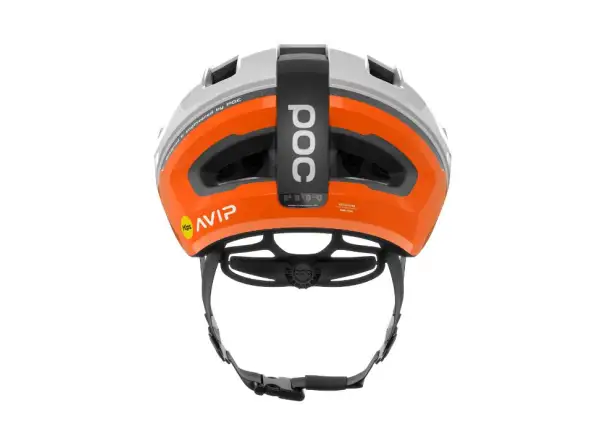 Cyklistická prilba POC Omne Beacon MIPS Fluorescent Orange AVIP/Hydrogen White