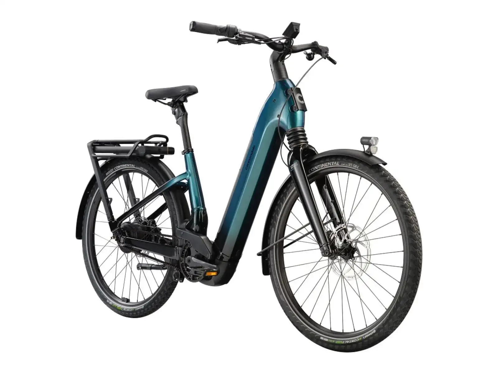 Cannondale Mavaro 1 LSTH Deep Teal nízkonástupový mestský elektrobicykel