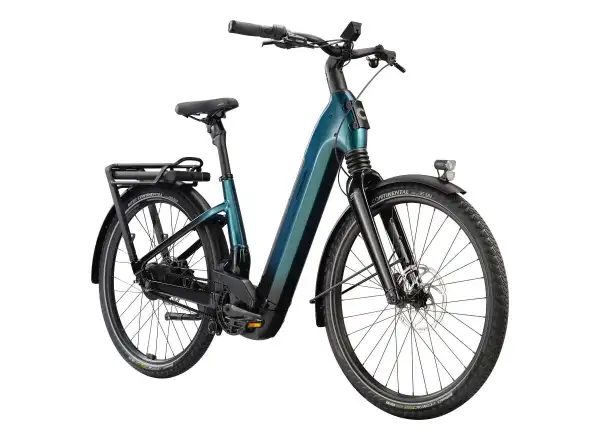 Cannondale Mavaro 1 LSTH Deep Teal nízkonástupový mestský elektrobicykel
