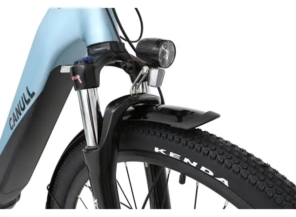 CANULL City 3 720 Wh nízkonástupový elektrobicykel light blue