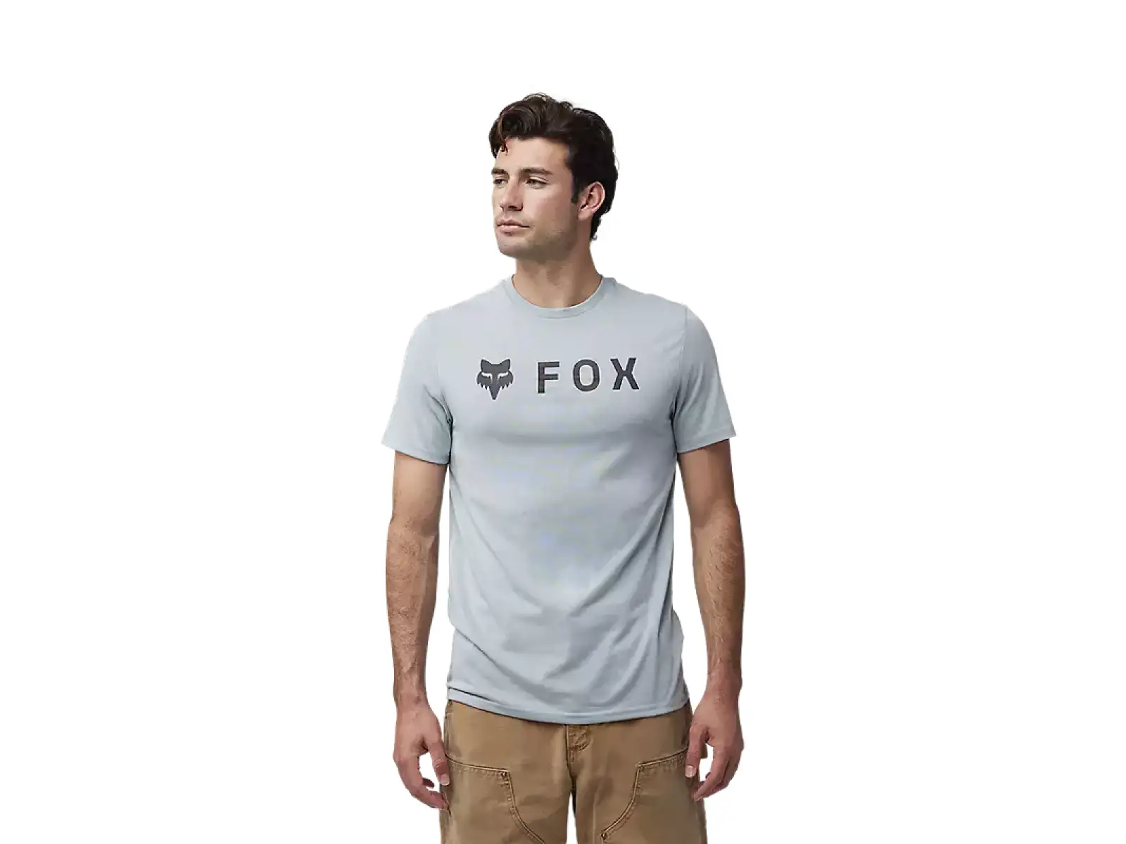 Fox Absolute Tech pánske tričko krátky rukáv Gunmetal