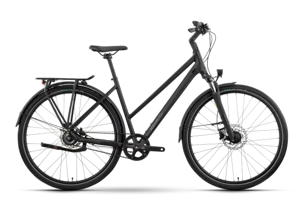 Raymon Zayn Ultra Trapeze trekingový bicykel Black/Stealth