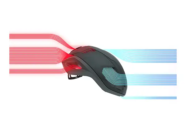 Prilba Lazer Vento KinetiCore black/silver