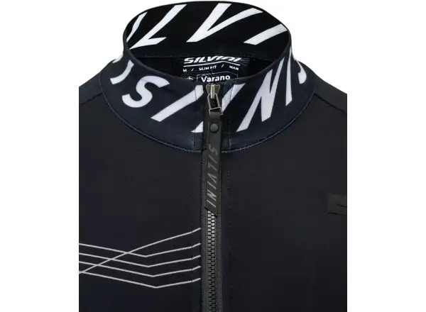Silvini Varano pánsky dres s dlhým rukávom black/white