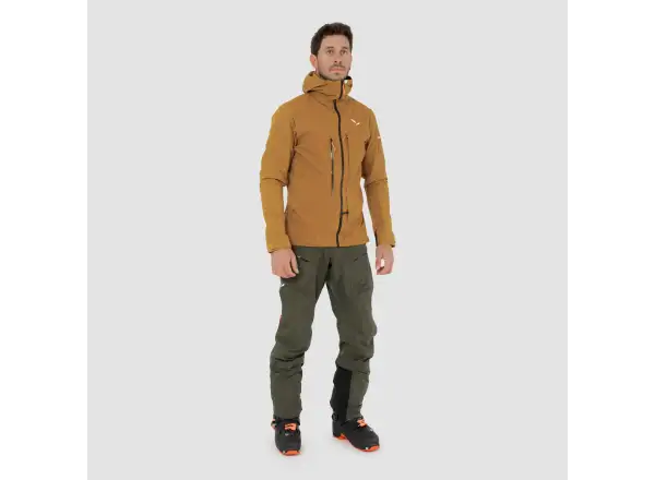 Salewa Sella 3L Powertex pánske nohavice Dark Olive