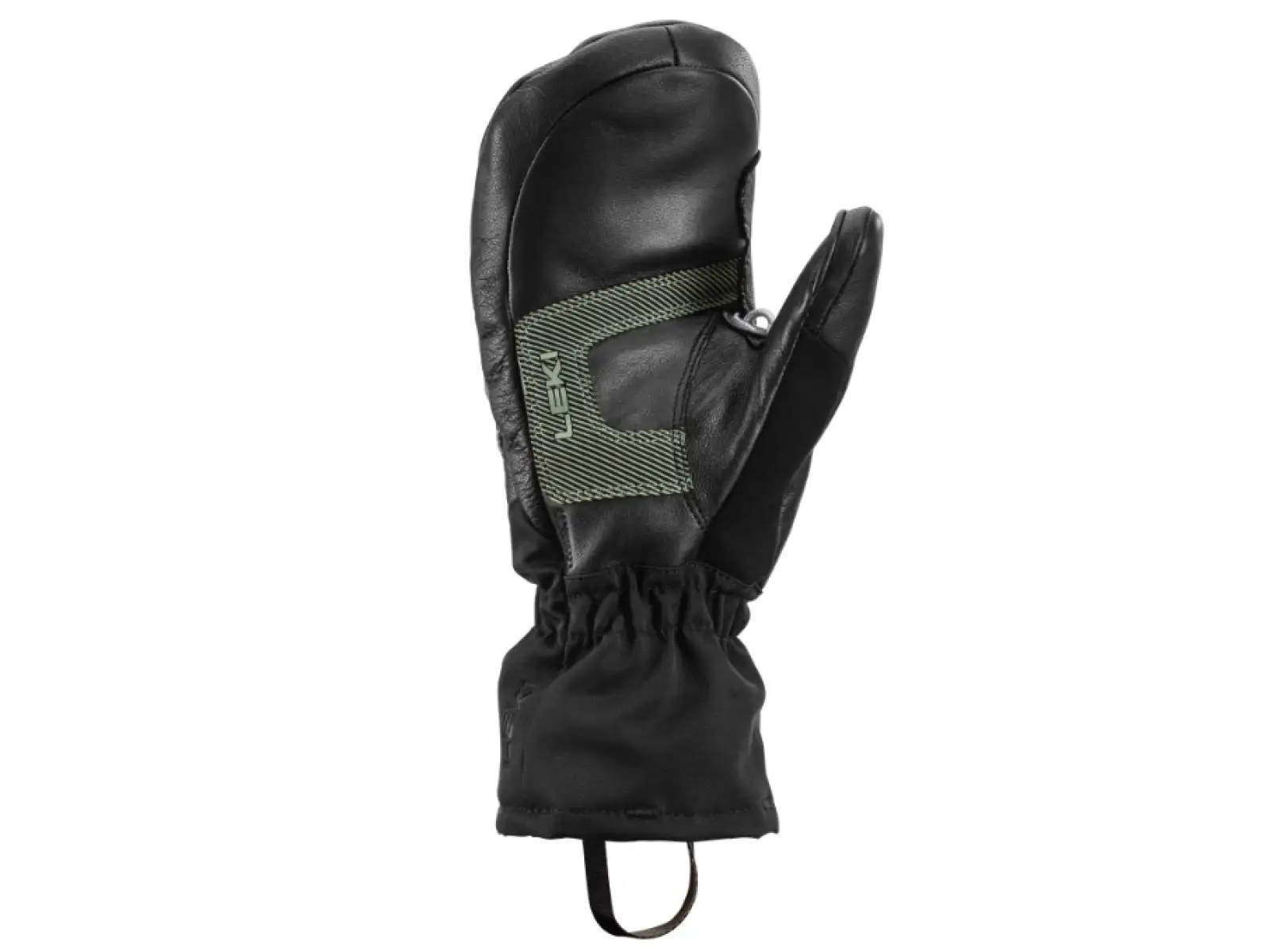 Leki Griffin Base 3D Women Mitt dámske palčiaky Black-Dusty Green