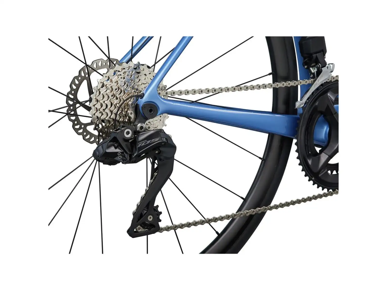 Liv Langma Advanced 1 Disc cestný bicykel estoril blue