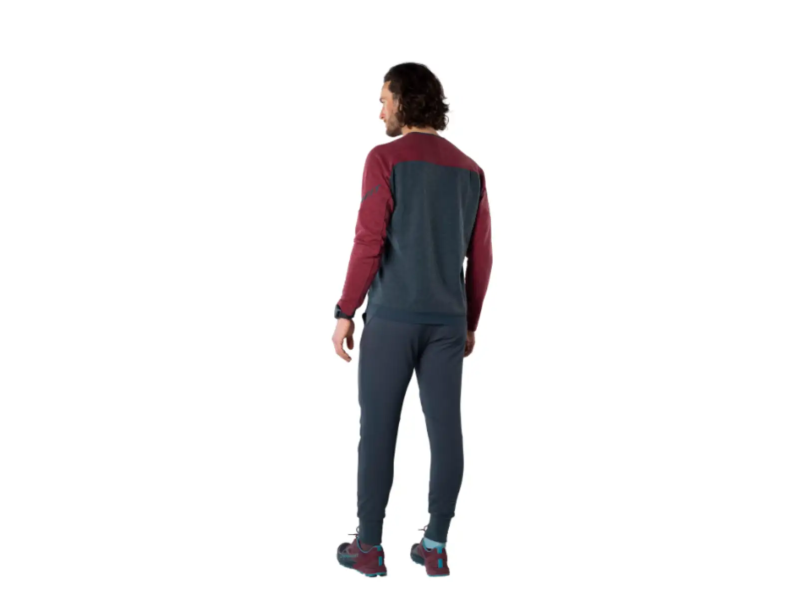 Dynafit 24/7 Polartec pánska mikina Burgundy