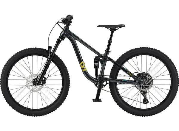GT Stomper 26 FS ACE detský celoodpružený bicykel GUN