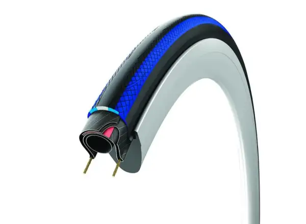 Vittoria Rubino Pro IV cestná pneumatika kevlar 700x25 blk/ blue/ blk G+