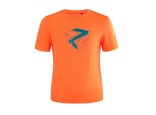 Ziener Naden Junior detské tričko krátky rukáv oranžová