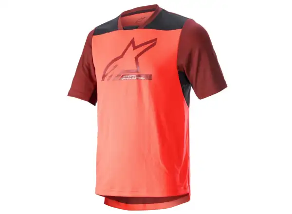 Alpinestars Drop 6.0 S/S pánsky dres s krátkym rukávom coral fluo