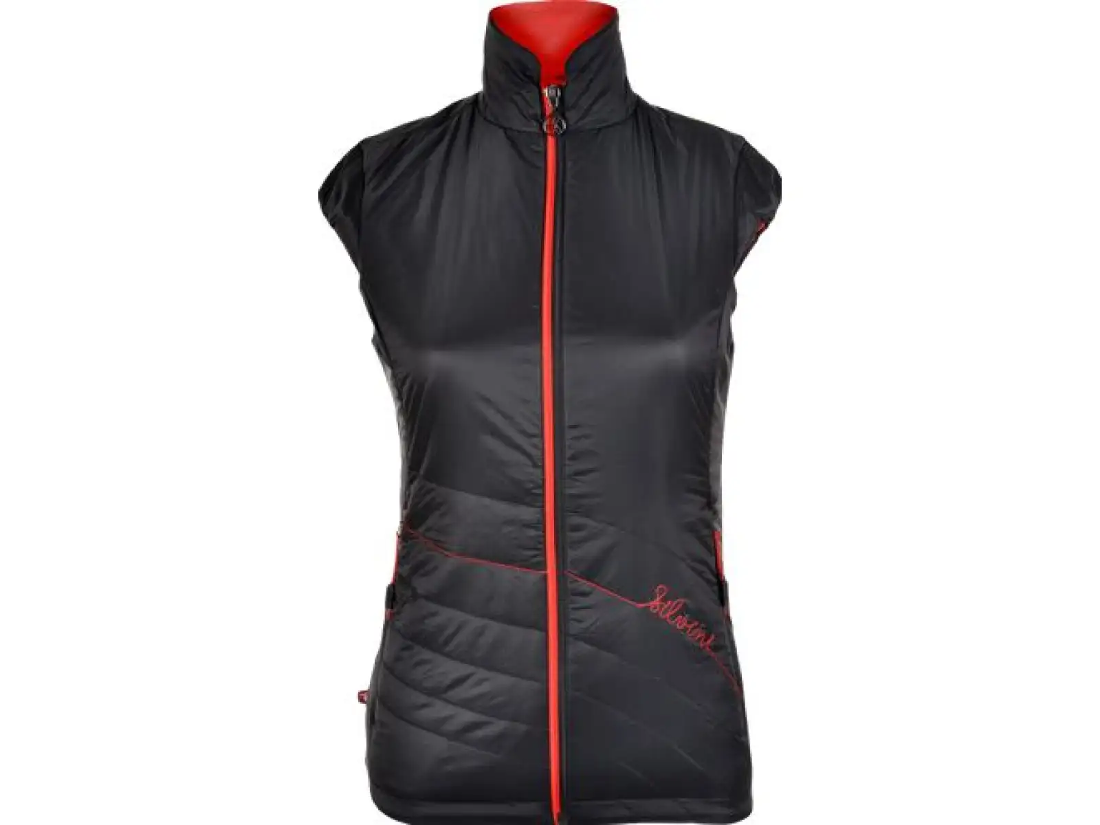 Silvini CONCA dámska vesta black/red