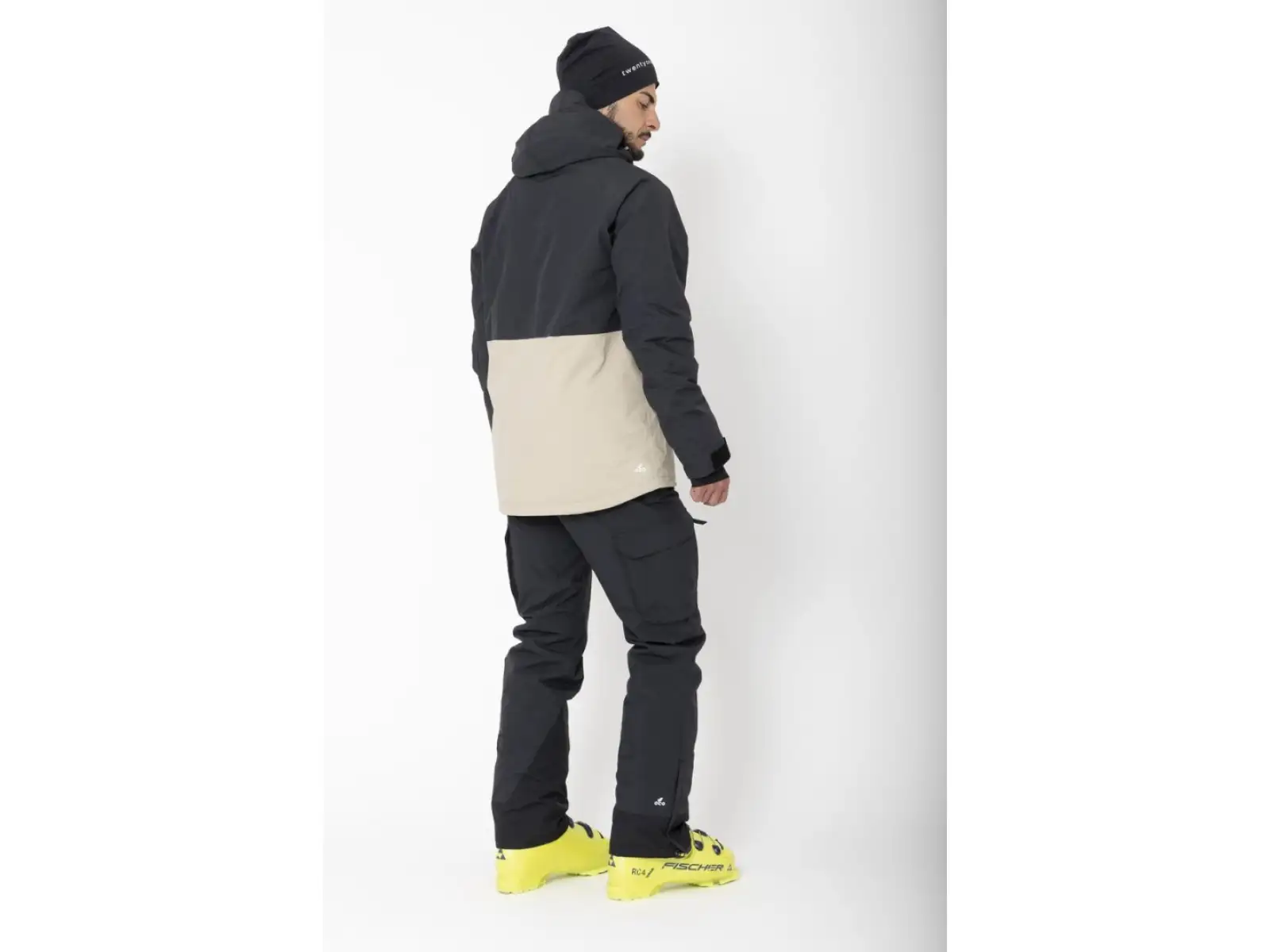 2117 of Sweden Krasse pánska lyžiarska bunda Black