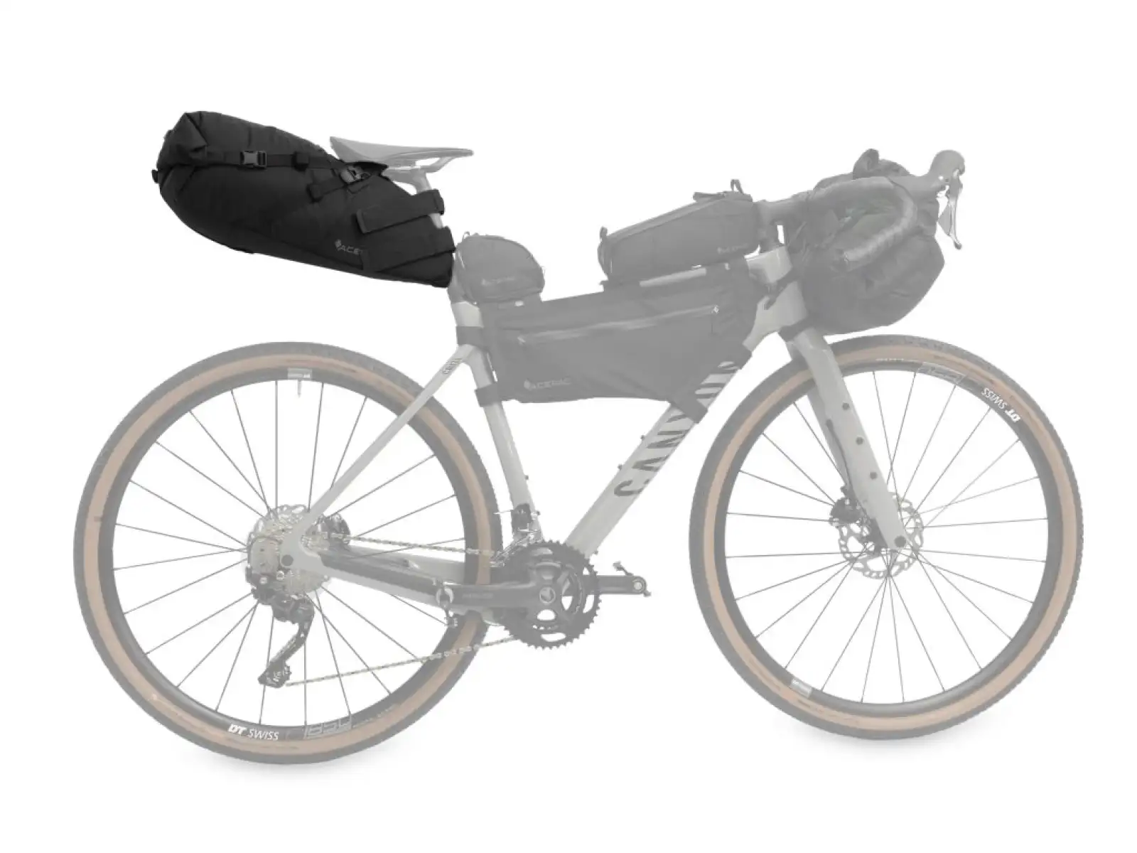 Acepac Saddle Bag MKIII brašňa 16 l Black
