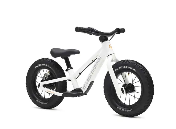 Kids Ride Shotgun detské odrážadlo Dirt Hero 12" s brzdou 2026 biela