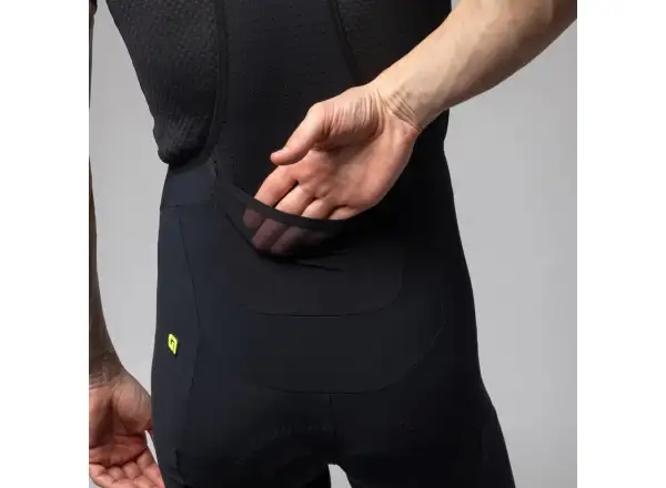 Alé Off Road Gravel-Pro pánske kraťasy s vložkou a laclom Black