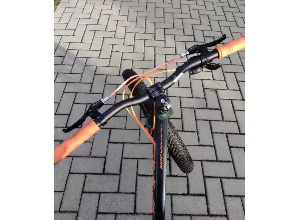 Rock Machine Blizz 24" HD detský horský bicykel khaki/oranžová