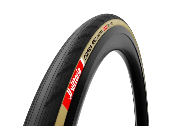 Vittoria Corsa Pro Control TLR Cotton G2.0 42-622 cestný plášť kevlar tan-blk-blk