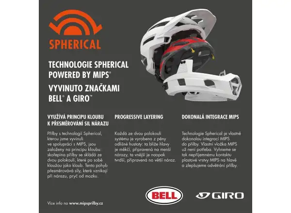 Bell Super DH Spherical prilba Mat Black/White