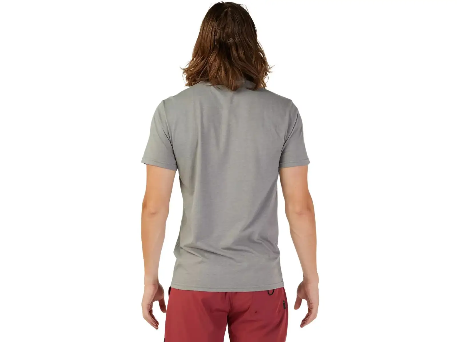 Fox Absolute Premium pánske tričko krátky rukáv Heather Graphite Grey