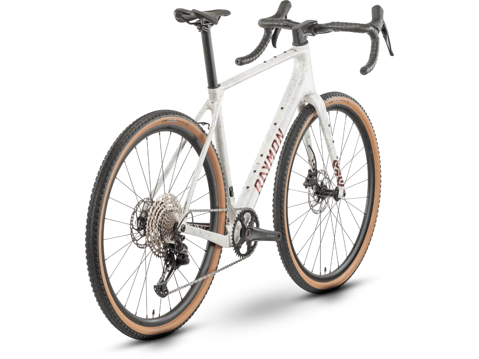 Raymon Soreno Comp 700 GRX gravel bicykel Marble White